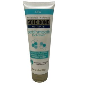 Gold Bond Ultimate Pedi Smooth Foot Cream Exfoliates, Smoothes 3.5 oz